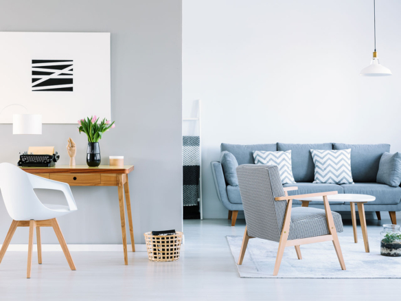 Renovated apartment with balcony