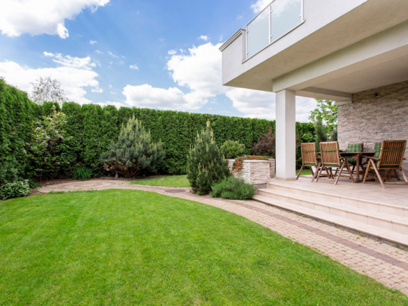 Suburban semi-detached house