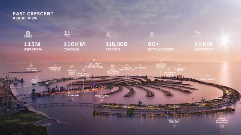Palm Jabel Ali Villas in Dubai