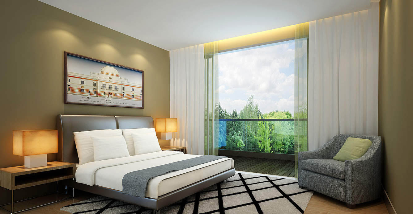 Embassy One Bedroom Embassy One at Hebbal, Bangalore
