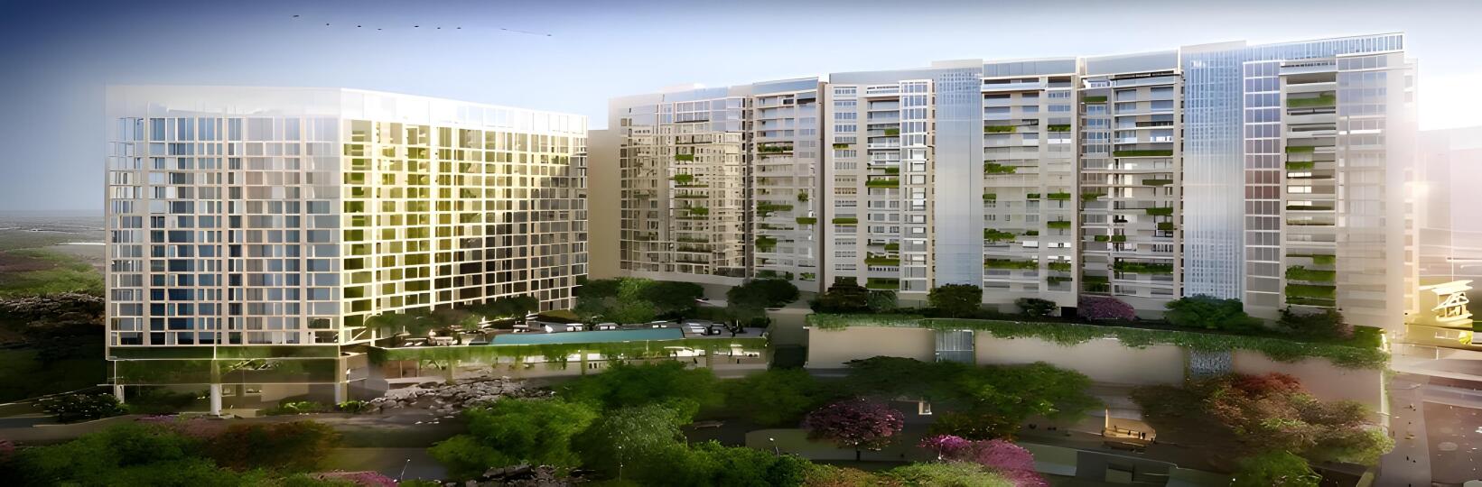 Leela Residences Bhartiya City at Thanisandra, Bangalore outside Leela Residences Bhartiya City at Thanisandra, Bangalore