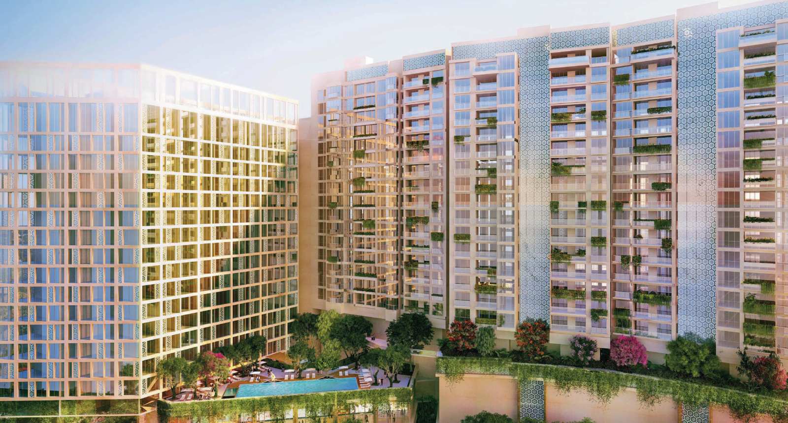 Leela-Residences-Bhartiya-City exterior Leela Residences Bhartiya City at Thanisandra, Bangalore