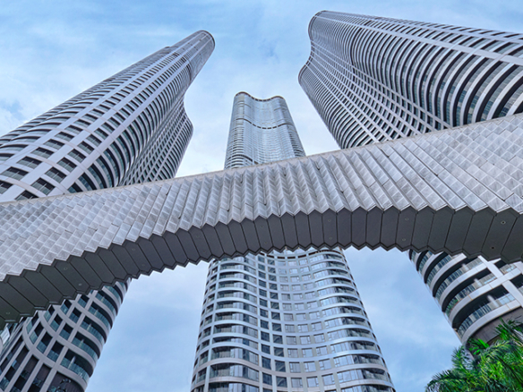 Lodha World Towers in Worli, Mumbai